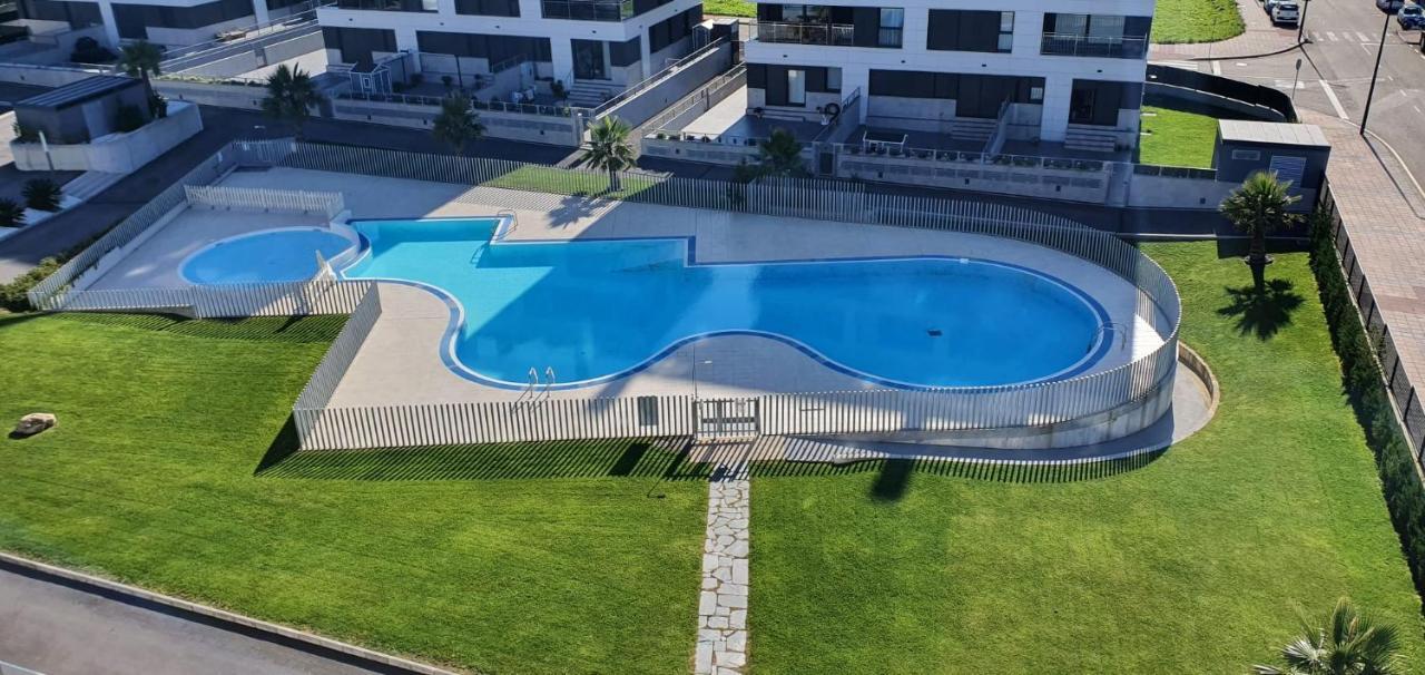 Apartamento 3 Habitaciones Miramar, Luanco Luaran gambar